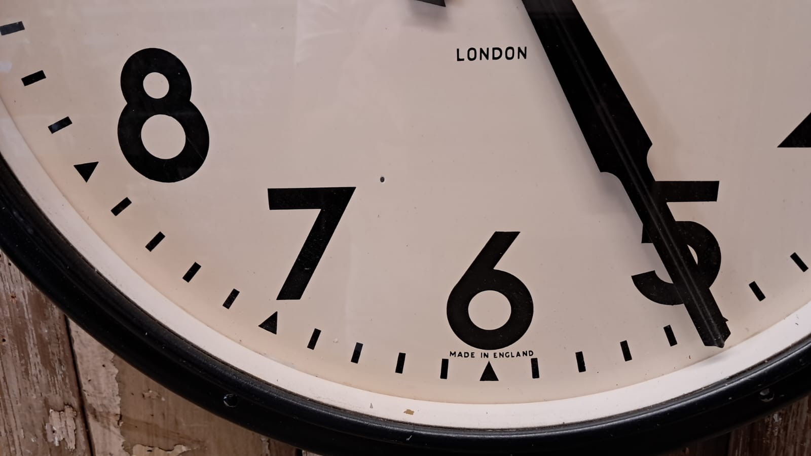 steel factory clock homewares clocks